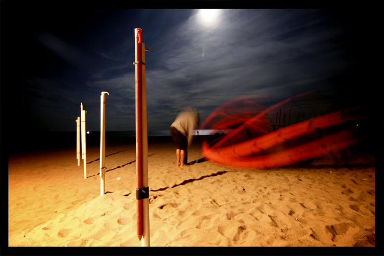 fullmoon kiteing